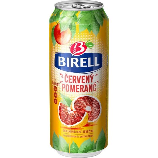 Birell Červený Pomeranč 0,5l - plech