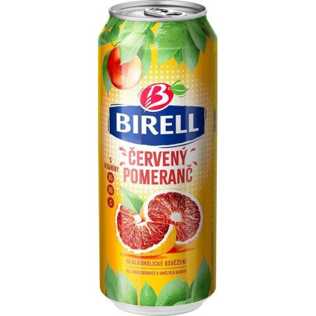 Birell Červený Pomeranč 0,5l - plech