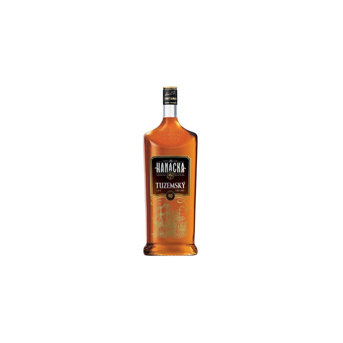 Tuzemák 40% 1l - Hanácká