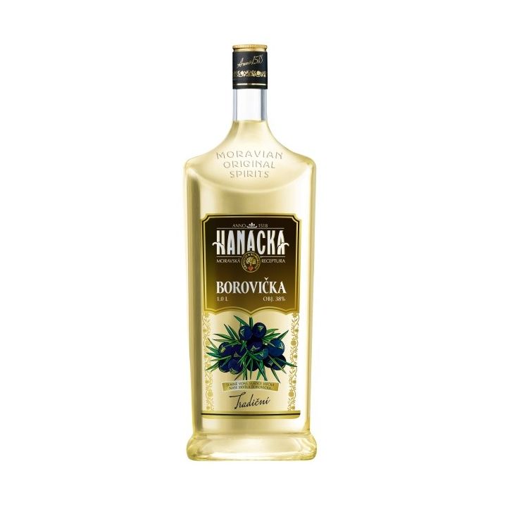 Borovička Hanácká 1l