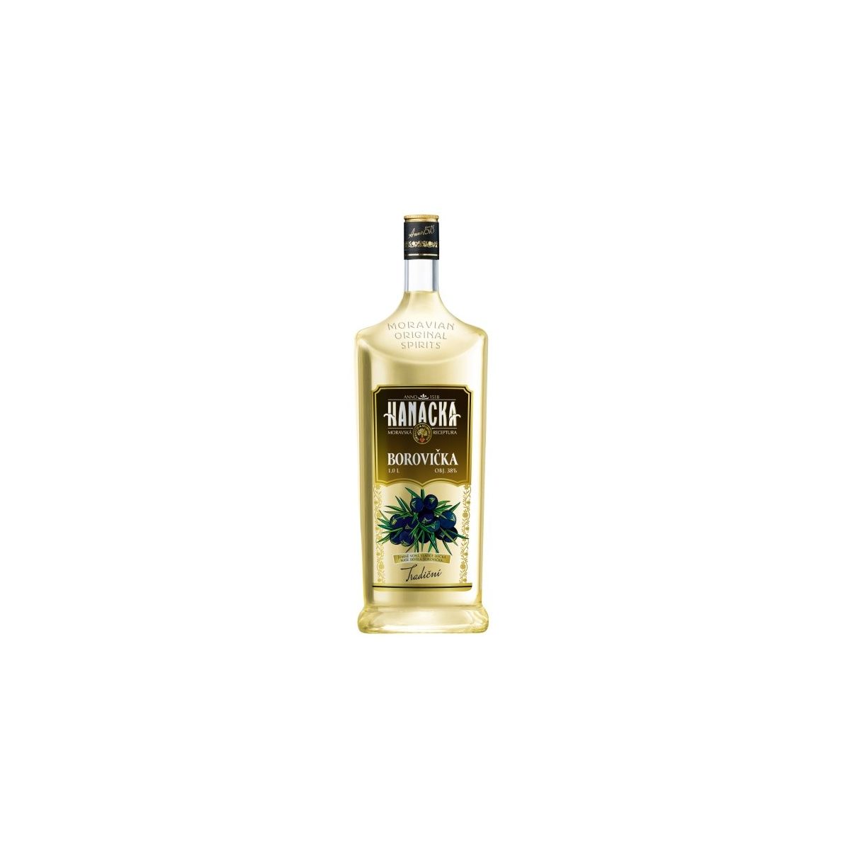 Borovička Hanácká 1l
