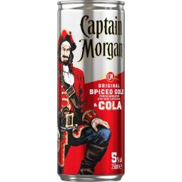 Captain Morgan Spice & Cola 0,25l plech