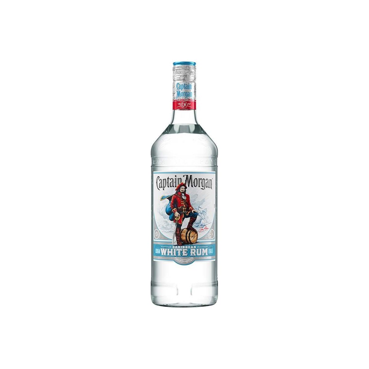 Captain Morgan White Rum 1l