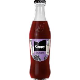 Cappy černý rybíz 25% 0,25l - sklo