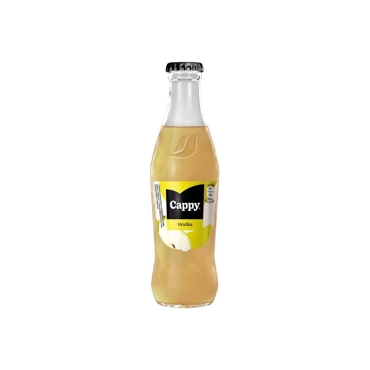 Cappy hruška 33% 0,25l - sklo