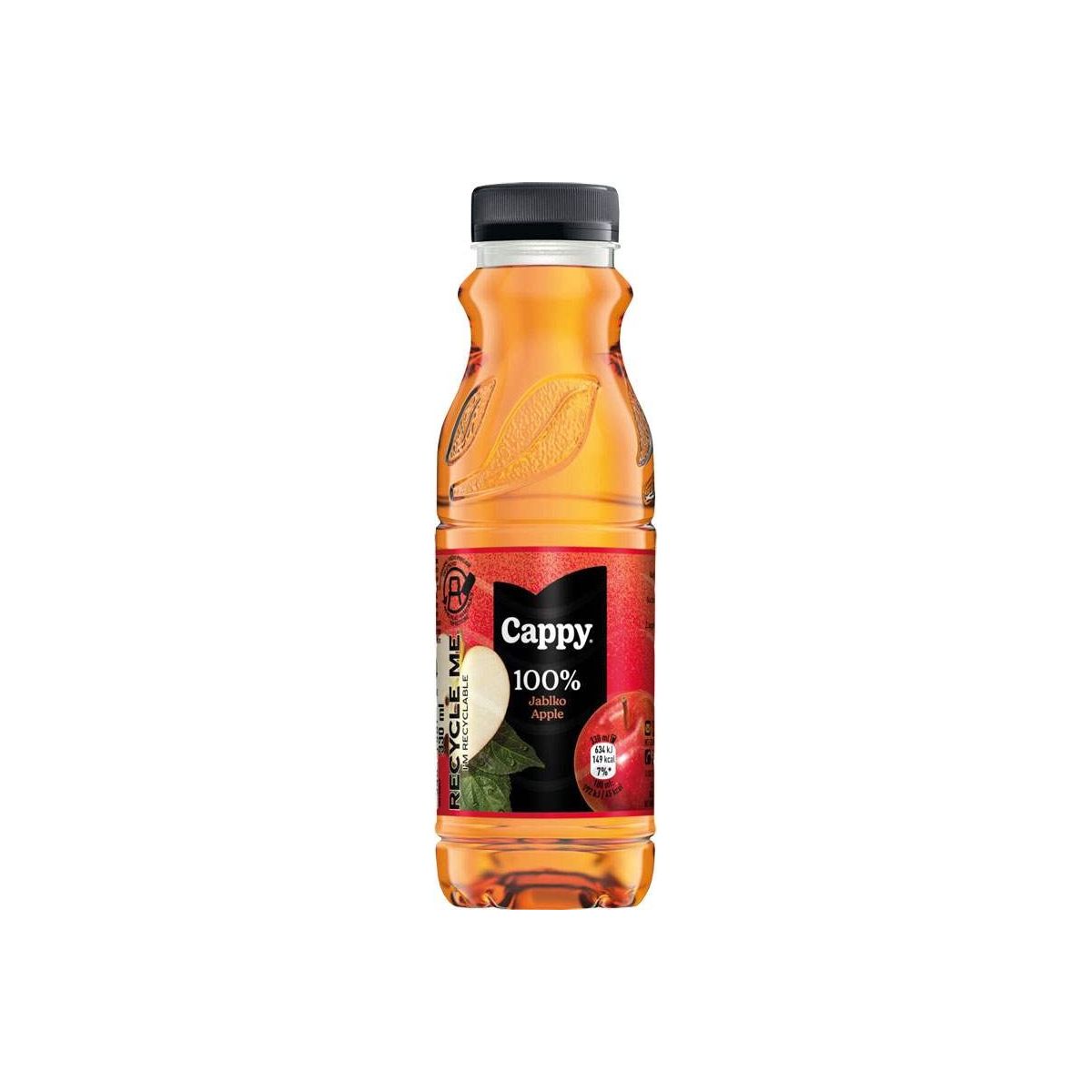 Cappy jablko 100% 0,33l - PET