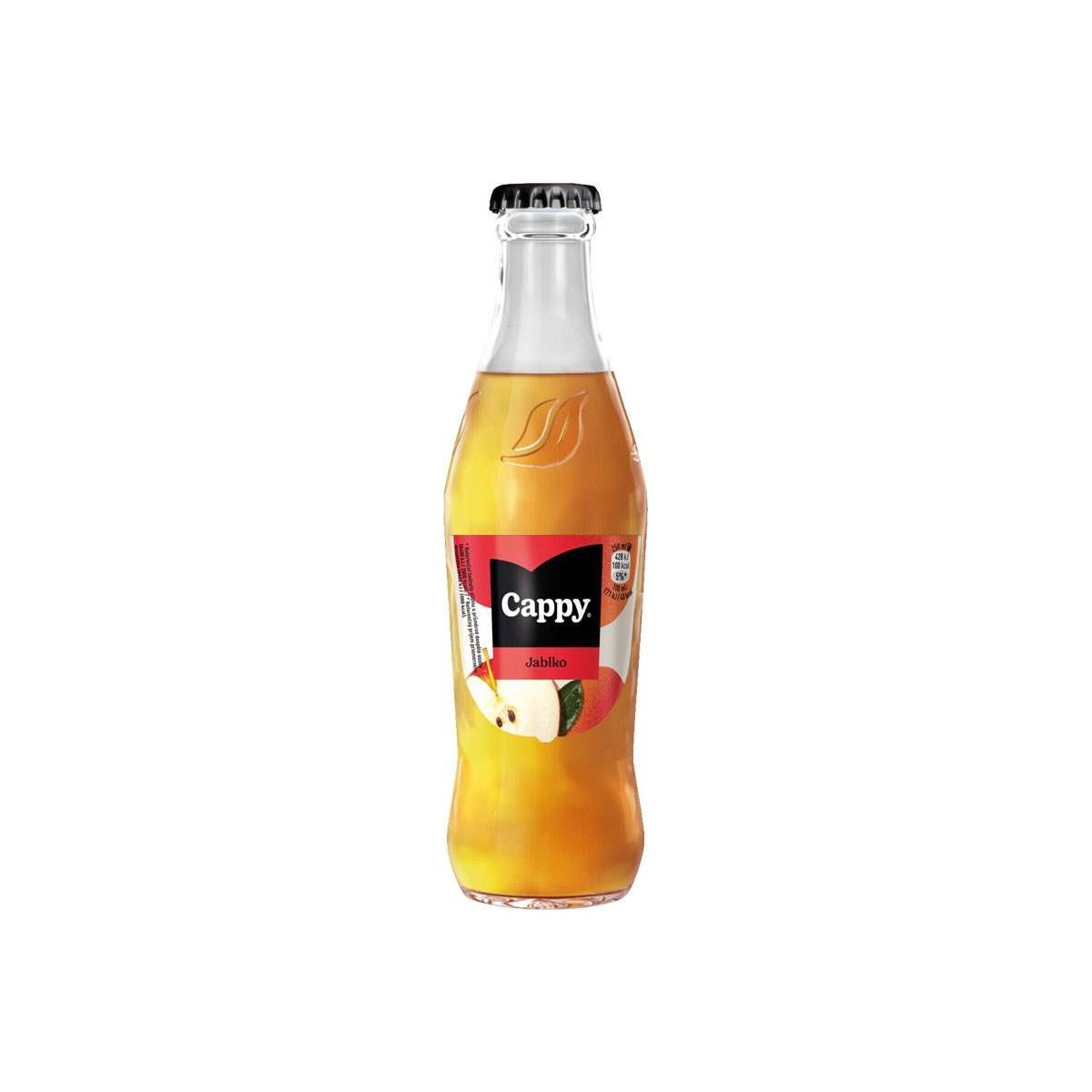 Cappy jablko 20% 0,25l - sklo