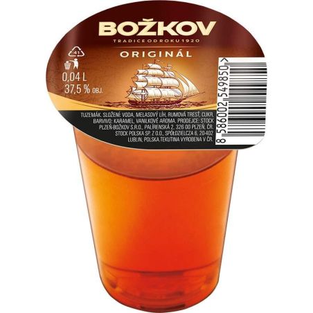 Božkov Originál 0,04l panák