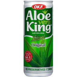 Aloe Vera drink King Natural OKF 0,24l - plech