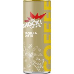 Big Shock! Coffee Vanilla Latte 0,25l - plech
