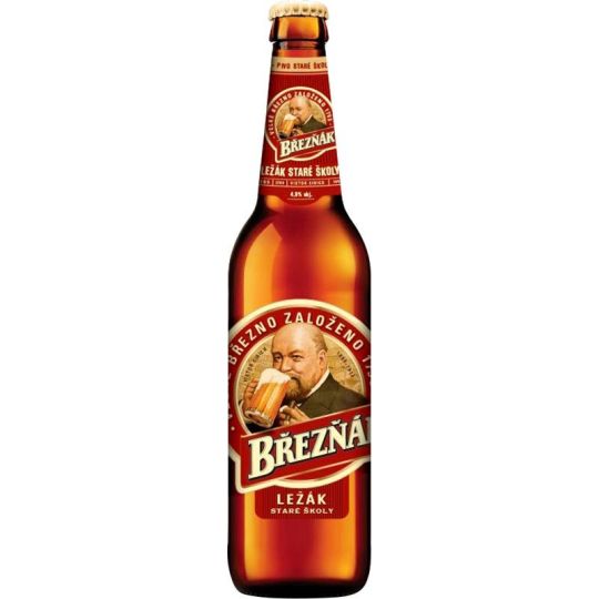 Březňák ležák Staré školy 0,5l - sklo
