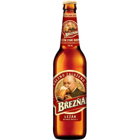 Březňák ležák Staré školy 0,5l - sklo