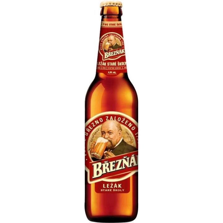 Březňák ležák Staré školy 0,5l - sklo