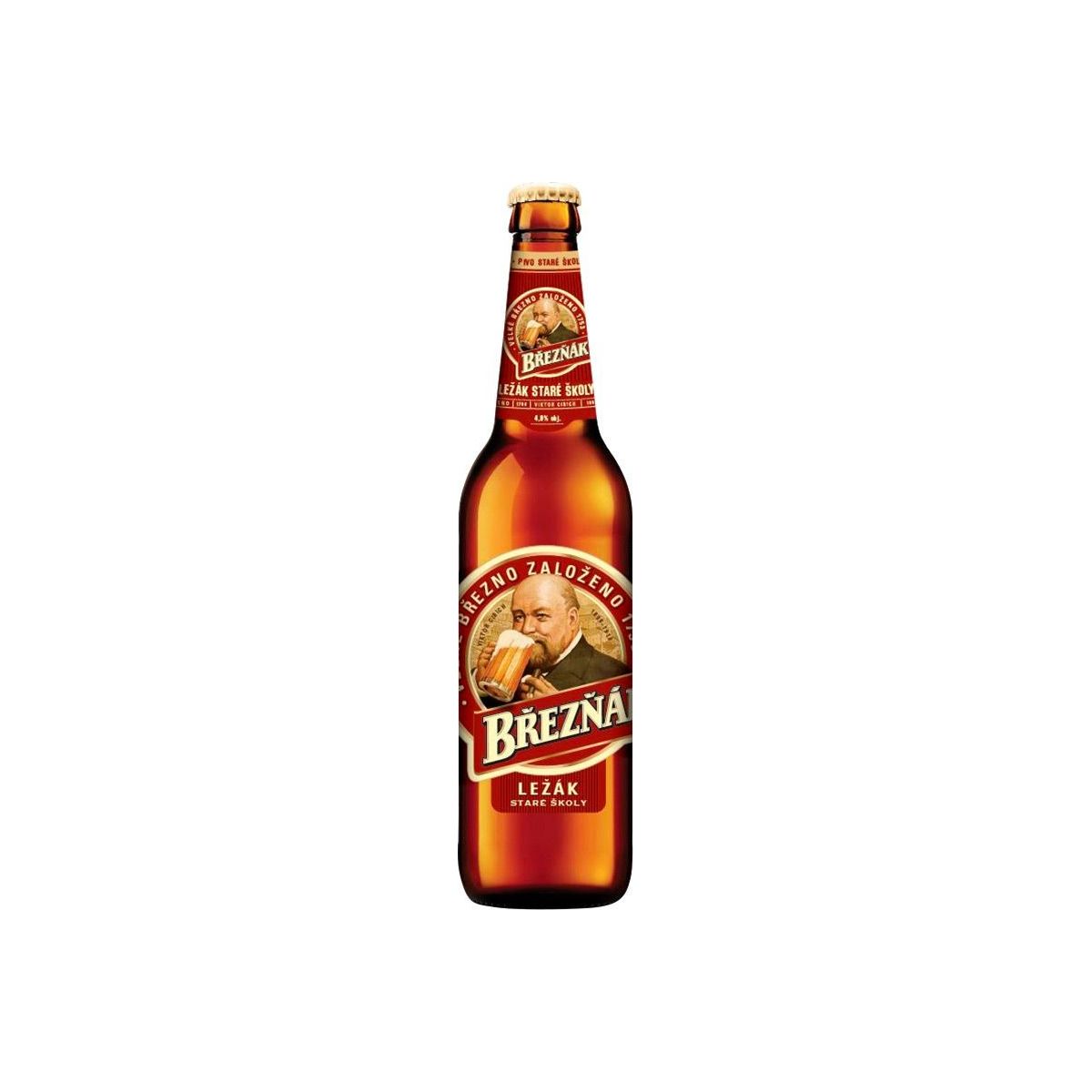 Březňák ležák Staré školy 0,5l - sklo