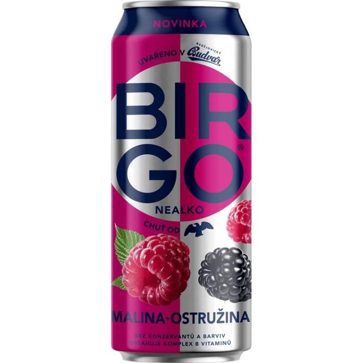 Birgo Malina & Ostružina 0,5l plech