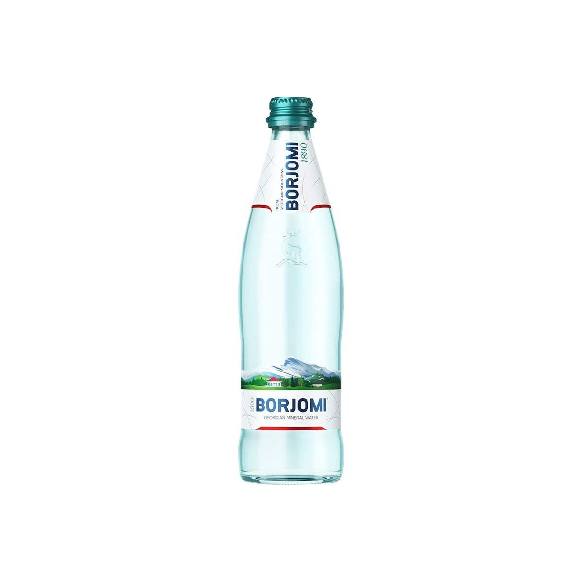 Borjomi 1890 neperlivá 0,5l - sklo
