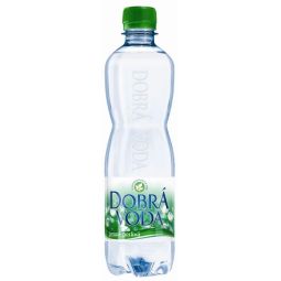 Dobrá voda jemně perlivá 0,5l - PET