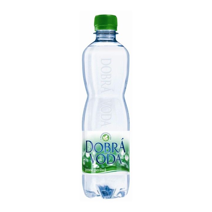 Dobrá voda jemně perlivá 0,5l - PET