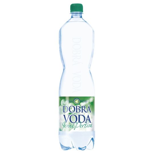 Dobrá voda jemně perlivá 1,5l - PET
