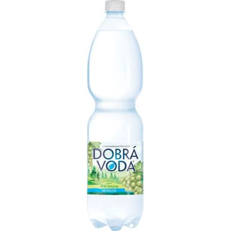 Dobrá voda neperlivá Bílé hrozny 1,5l - PET