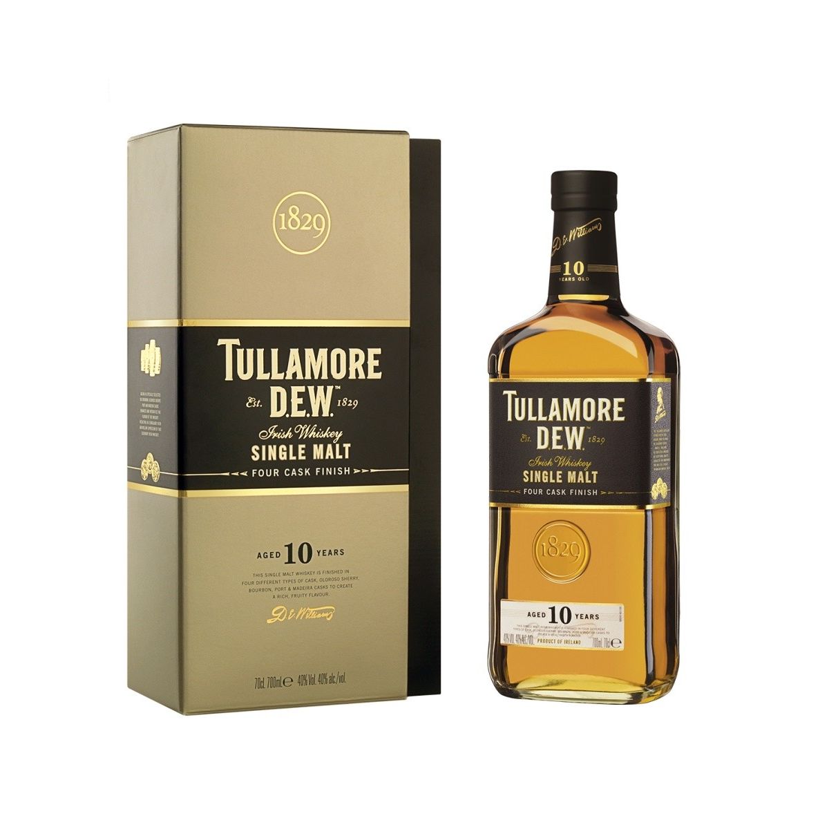 Tullamore D.E.W 10 Y.O. Single Malt 0,7l