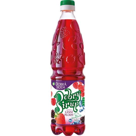 Dobrý sirup lesní plody 0,7l - PET