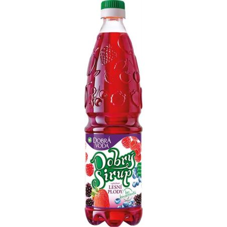 Dobrý sirup lesní plody 0,7l - PET