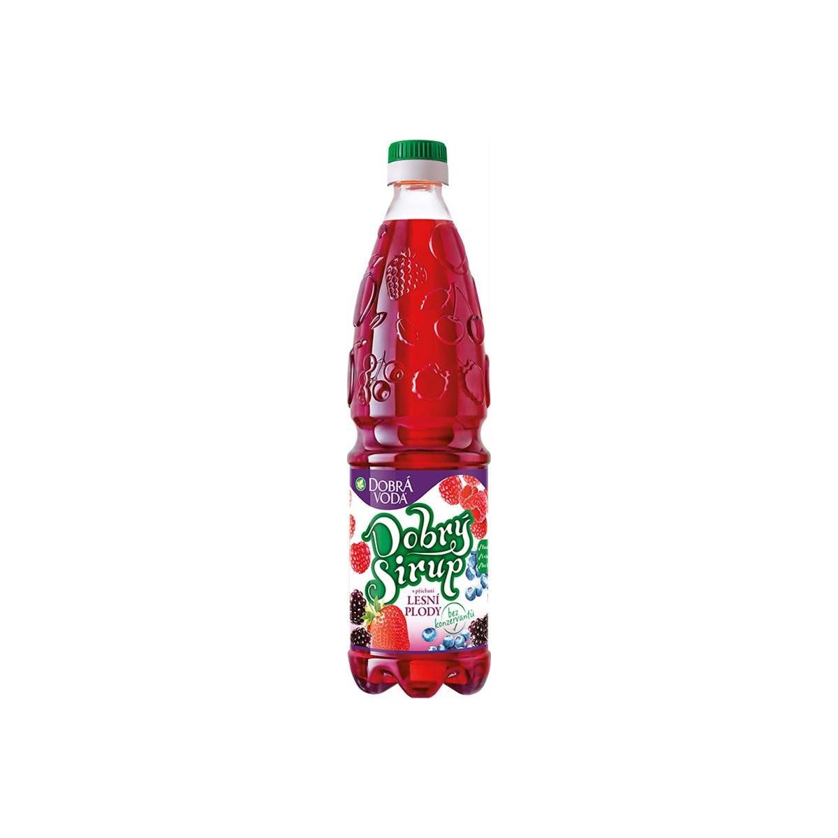 Dobrý sirup lesní plody 0,7l - PET