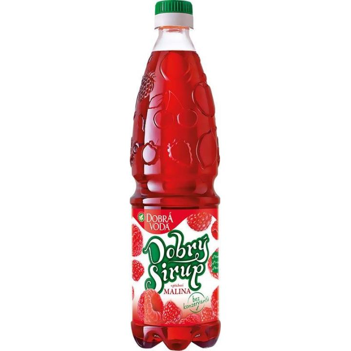 Dobrý sirup malina 0,7l - PET