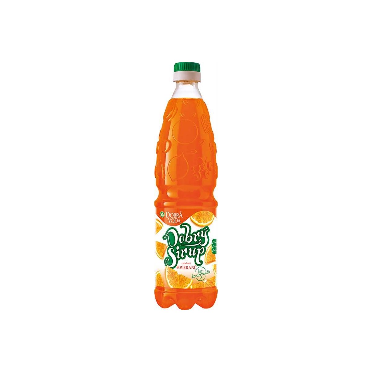 Dobrý sirup pomeranč 0,7l - PET