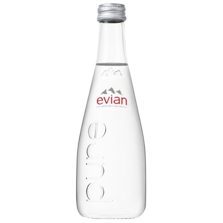 Evian 0,33l - sklo