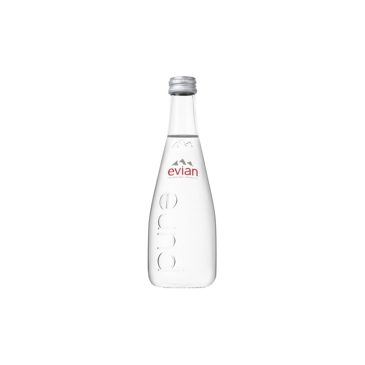 Evian 0,33l - sklo