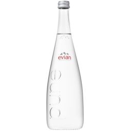 Evian 0,75l - sklo