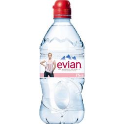 Evian 0,75l Sportcup - PET