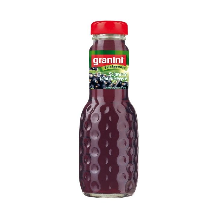 Granini Černý rybíz 0,2l - sklo