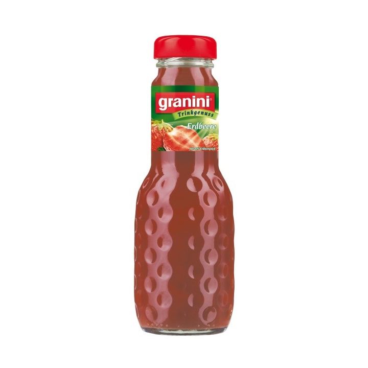 Granini Jahoda 0,2l - sklo