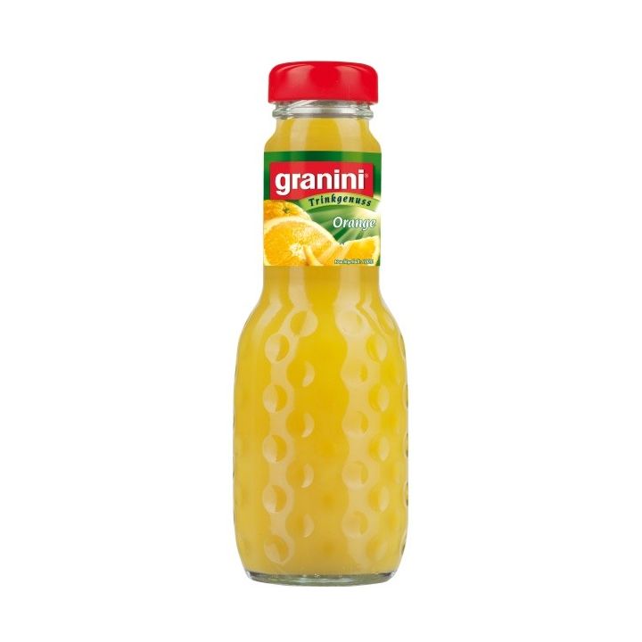 Granini Pomeranč 100% 0,2l - sklo