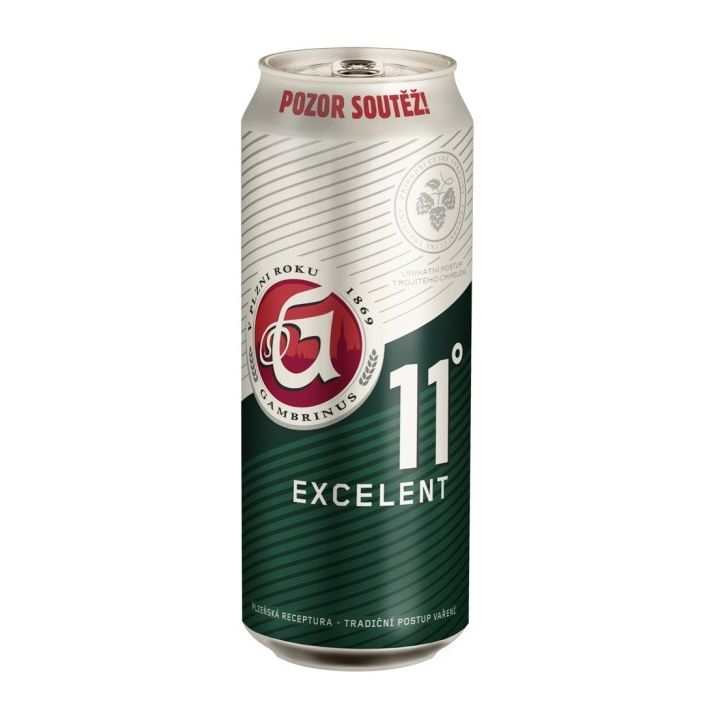 Excelent 11 světlé 0,5l - plech